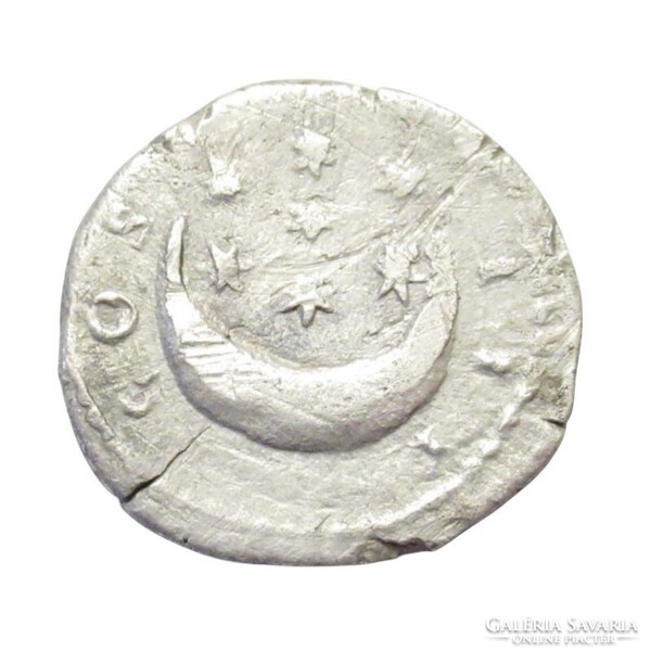 Római Birodalom,Hadrianus antoninianus 126-127 Róma - COS III hátlap EF ezüst 3.200g