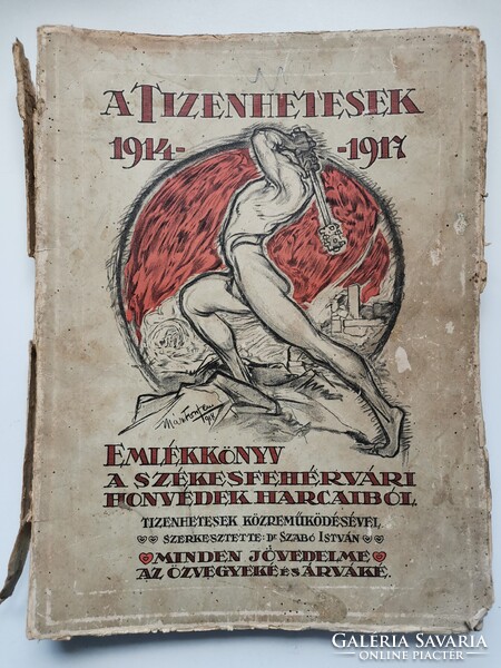 A tizenhetesek 1914–1917. Emlékkönyv a székesfehérvári honvédek harcaiból.