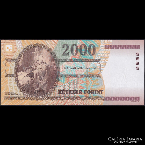 Magyarország 2000 Forint 2000 Millennium UNC