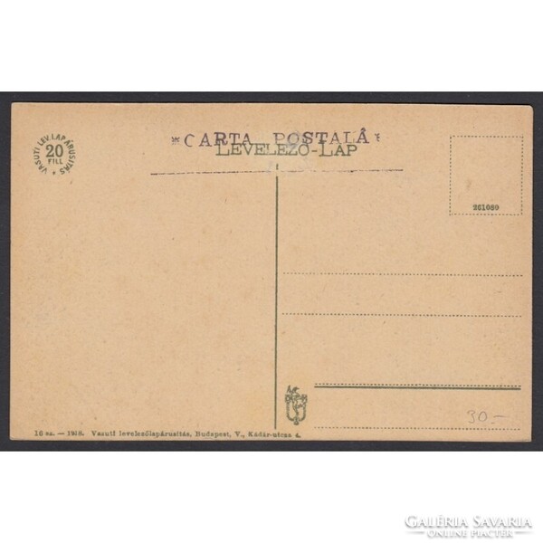 Erdély,Orsova 1918