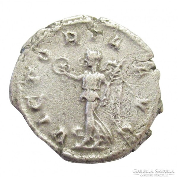 Római Birodalom,I. Philippus antoninianus 244-247 Róma - VICTORIA AVG VF+ ezüst 3.90g