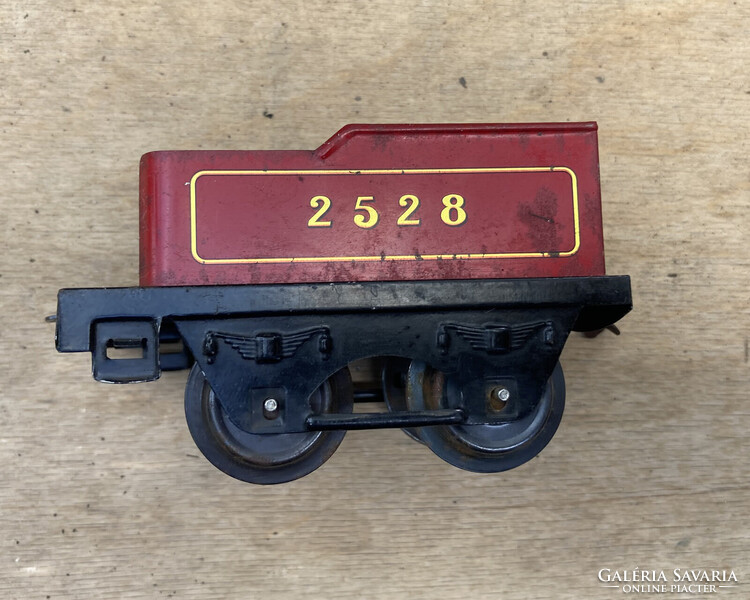 Hornby modellvasút bádog mozdony szerkocsival