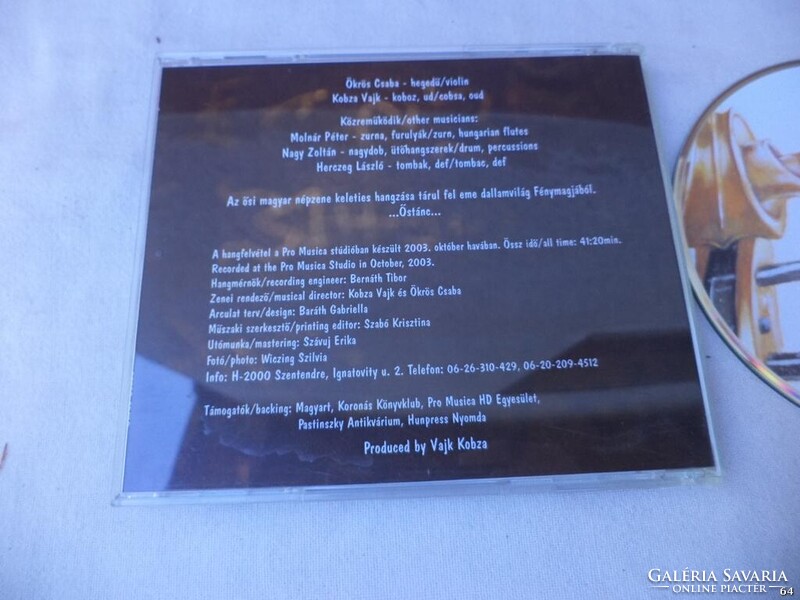 Őstánc - Ancient Hungarian Folkmusic CD (7281)