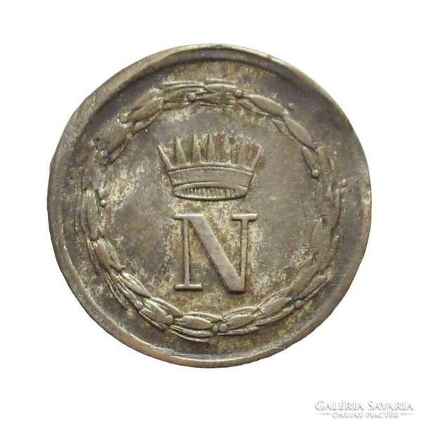 Olaszország,10 centesimi 1809 VF ezüst 2g200