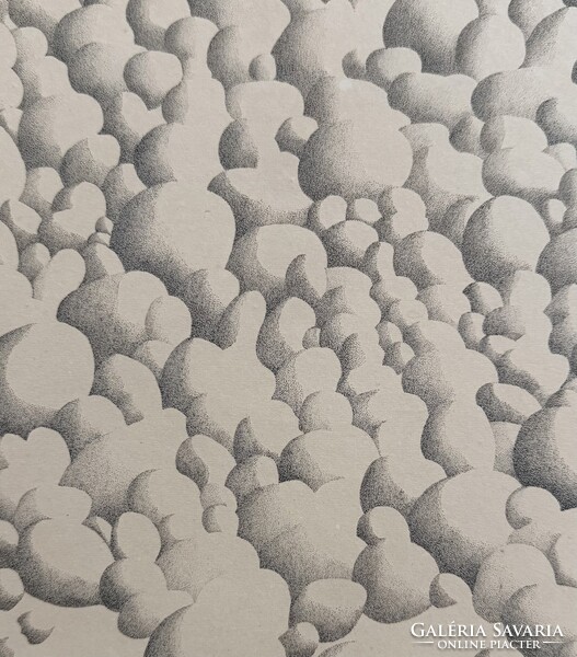 Péter Molnár 1943 - 2023 Original Large Artwork from 1988