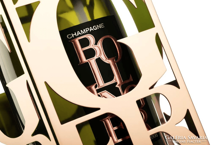 CHAMPAGNE CLUB - Bollinger 2006 Cuvée Rosé Brut Vintage Champagne Eredeti Fém Díszdobozban