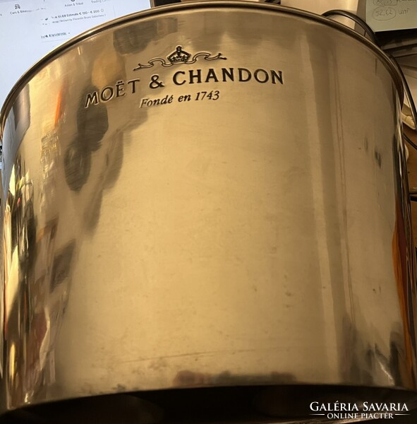 CHAMPAGNE CLUB - Moët & Chandon ón dupla magnum pezsgőhűtő jégkád 1980-as évek