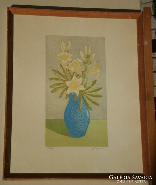 (K) Jánosi Sándor (1927-1982) : Liliom