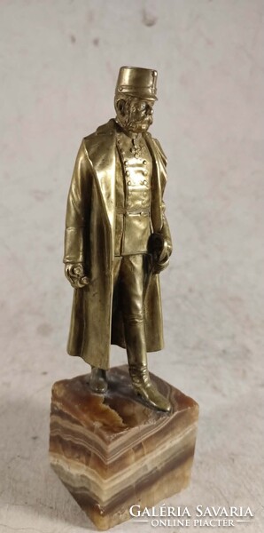 Antik bronz nagyon ritka Ferenc József szobor 505