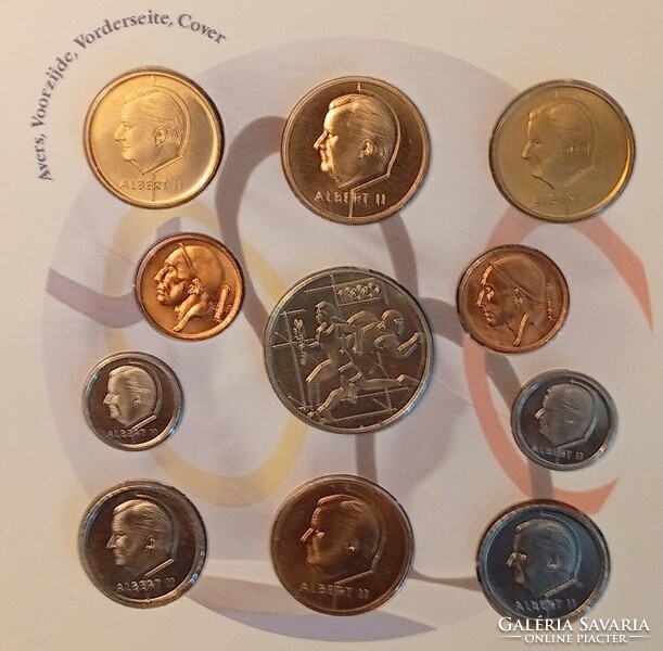 1996 Olympic Circulation Set Belgium