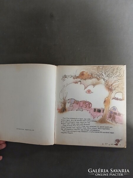 Csukás István, Sajdik Ferenc - Pom Pom meséi - Órarugógerincű felpattanó,1987