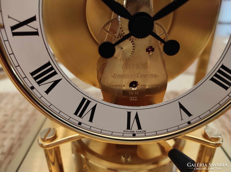 Jaeger LeCoultre Atmos Elysee 1992-es szervízelve 2 év garanciával