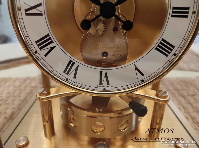 Jaeger LeCoultre Atmos Elysee 1992-es szervízelve 2 év garanciával