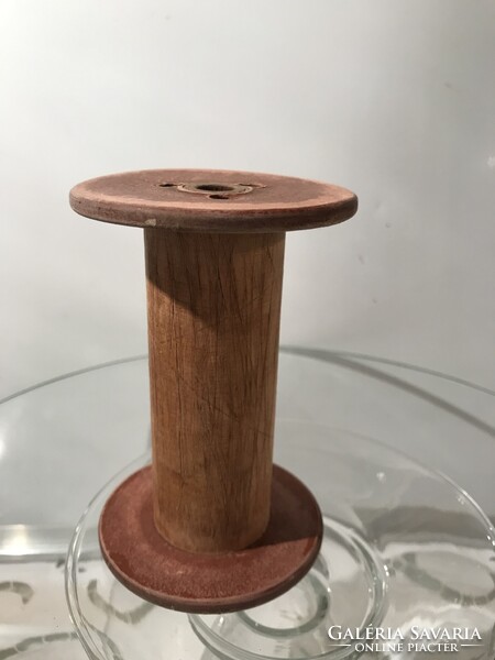 SPULNI - FA - RÉGI - 11 x 7 cm  - HIBÁTLAN