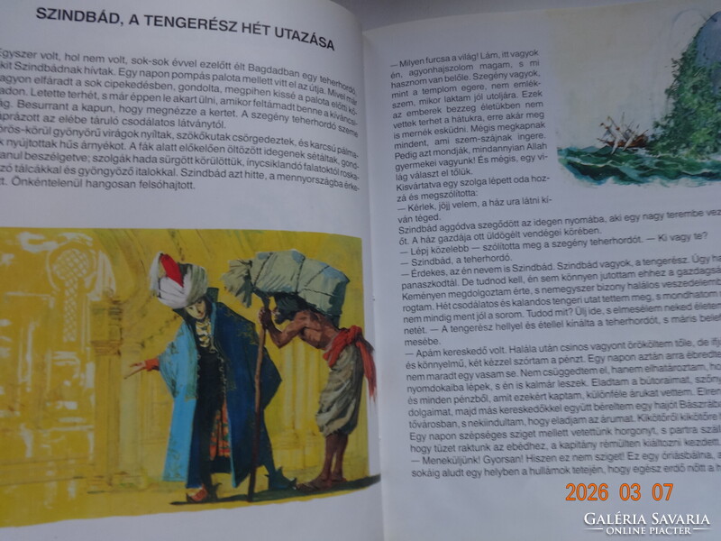 SZINDBÁD, A TENGERÉSZ és más mesék - "A világ legszebb meséi" sorozatból - Piero cattaneo rajzaival