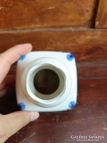 Lichte német porcelán vintage miniatűr váza