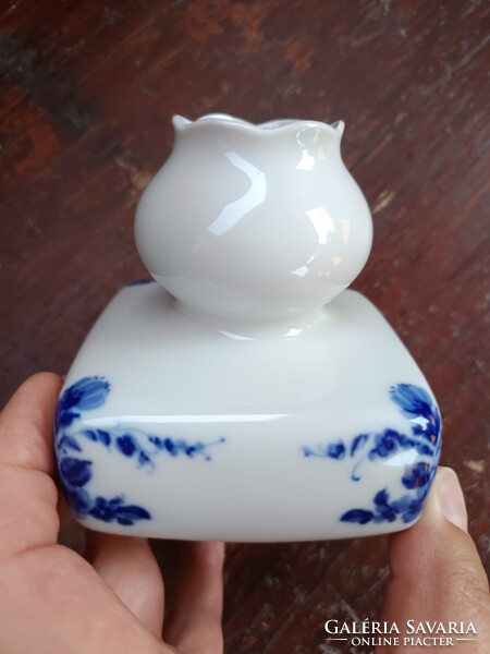 Lichte német porcelán vintage miniatűr váza