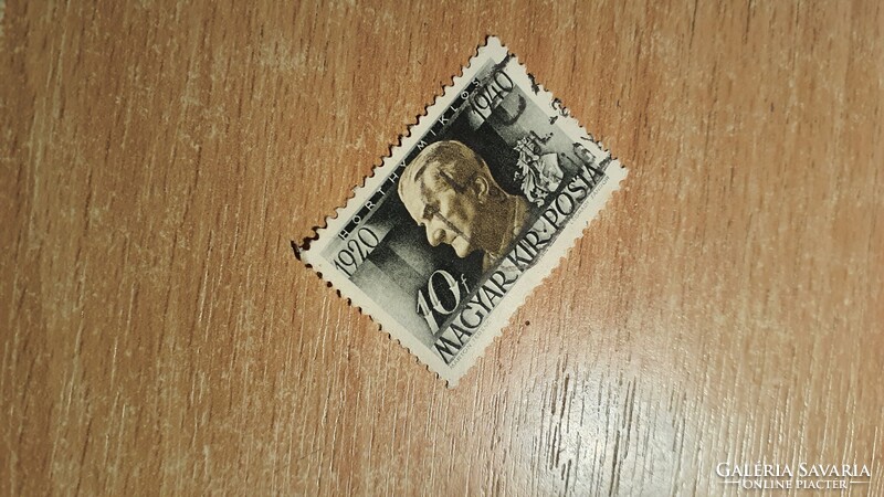 1940, KORMÁNYZÓI 20 ÉVES ÉVFORDULÓ