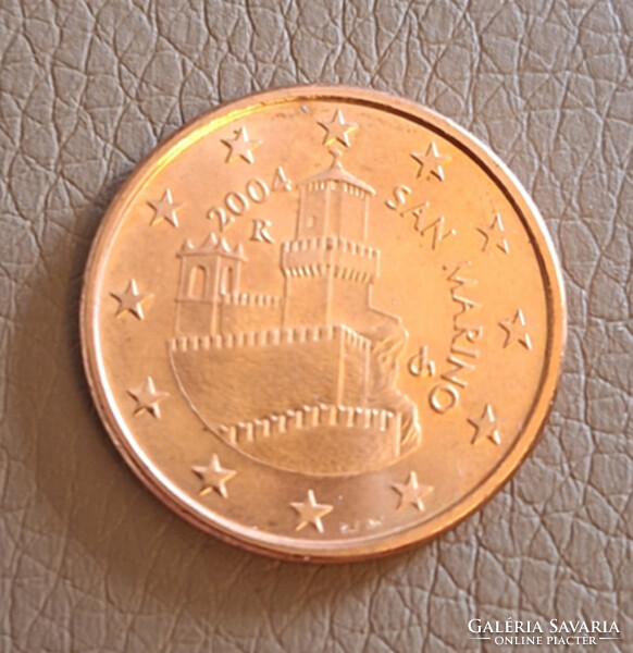 San Marino 5 euro cent, 2004