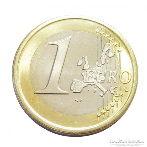 Franciaország,1 euro 2001 aUNC+ ötvözet