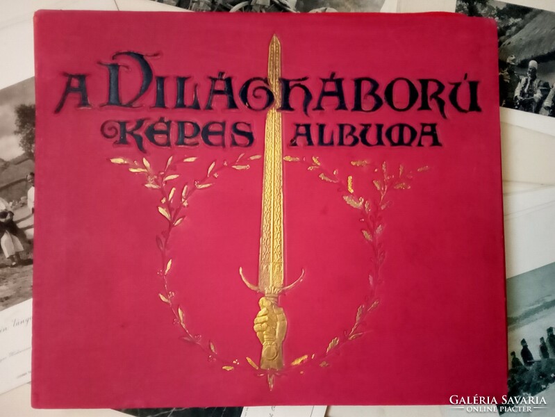 A világháború képes albuma (háborús képek)