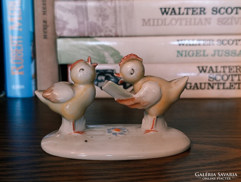 Metzler & Ortloff porcelán csibék