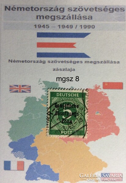 Német bėlyeg -hiánypótl. ( mgsz 8)