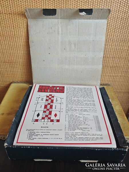 Ritka Retro Roulette San Remo társasjáték A327