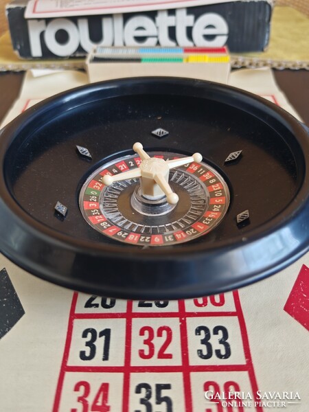 Ritka Retro Roulette San Remo társasjáték A327