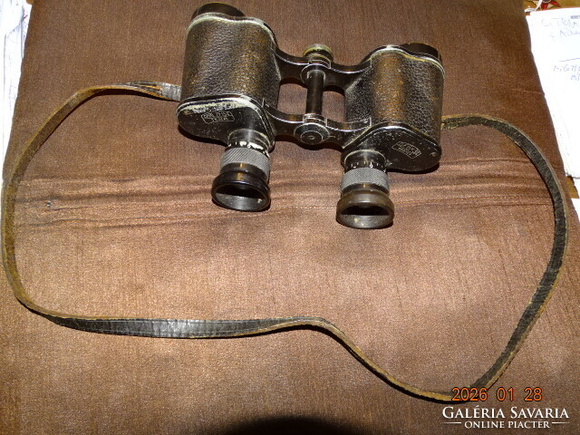 ZEISS 2. VH. VILÁGHÁBORÚS 1940 KÖRÜLI TÁVCSŐ LÁTCSŐ DF.6X30