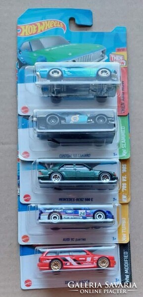 Hot Wheels - 5 darab kis autó egyben