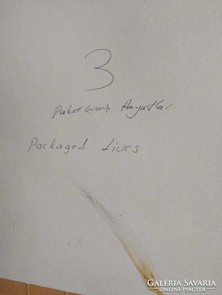 Tullay Cellek / Jelzett egyedi kortárs alkotása - " Packaged Lives 3 "