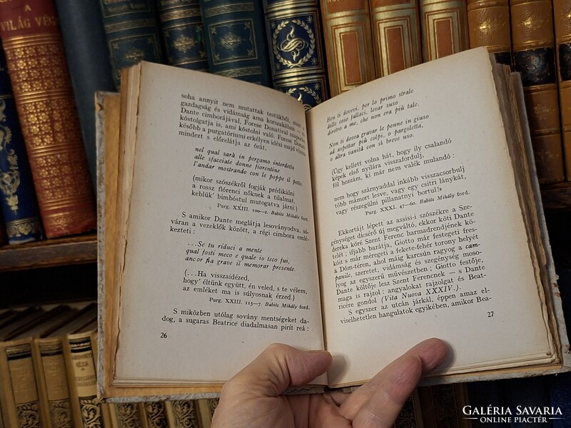 RRR!!!  BIBLIOFIL DANTE SZONETTJEI 1943  SZÖLLŐSSY KIADÓ--extrém ritka!