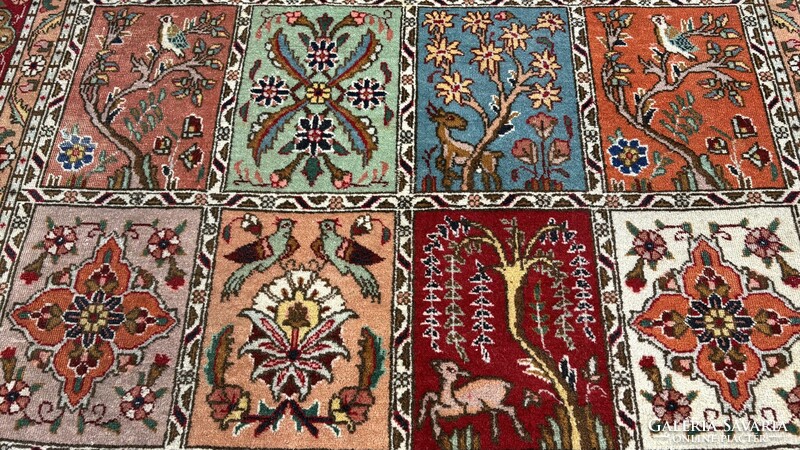 4359 KIÁRUSÍTÁS!!!!  Iráni Bakhtiari kézi gyapjú perzsa szőnyeg 190X290CM