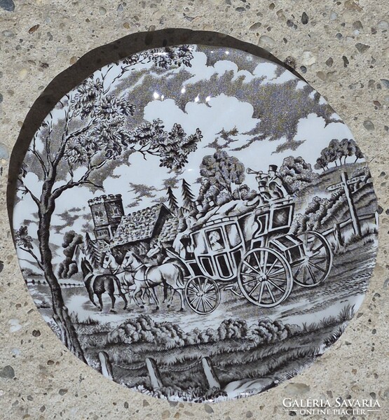 Vintage Myott Royal Mail Staffordshire porcelán tányér – 11,5 cm