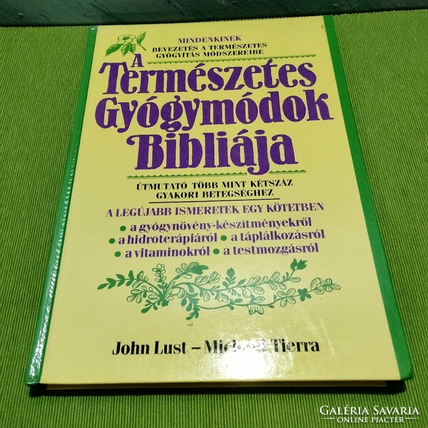 OlvasóVilág! Természetes gyógymódok bibliája eladó!