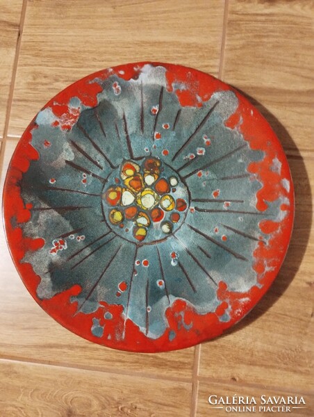 Pál Ferenc falikerámia, 38 cm átmérő