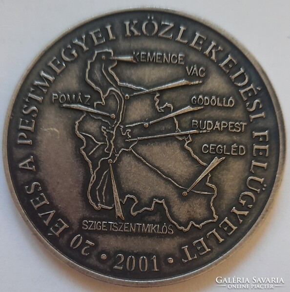 2001-es Közlekedési Felügyelet emlékérem