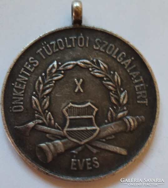 ÖNKÉNTES TŰZOLTÓI SZOLGÁLATÉRT EMLÉKÉREM 1958