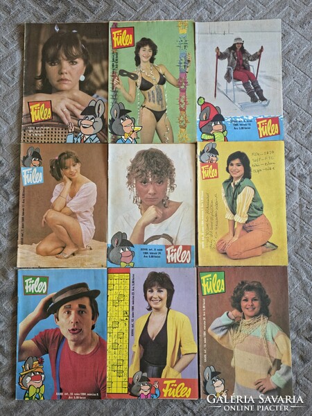 Retro Folders Magazine 1984 Volume Fragment (21 pcs collection)