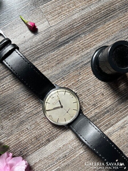 Vintage Omikron 21 Rubis svájci mechanikus karóra – 1950-es évek