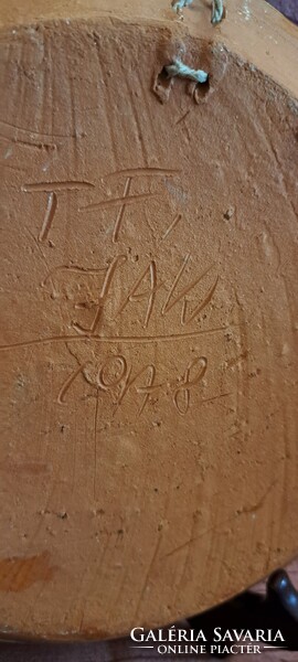 Ceramic Wall Plate (M6368)