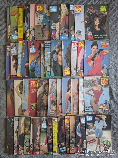 Retro Puzzle Magazine 1991 Nearly Complete Year (50 pcs / 52!)