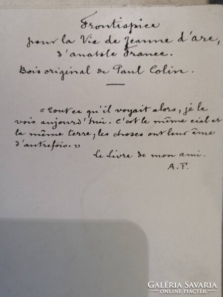 PAUL EMILÉ COLIN /1867-1949/ ORIGINAL WOODCUT 16/30