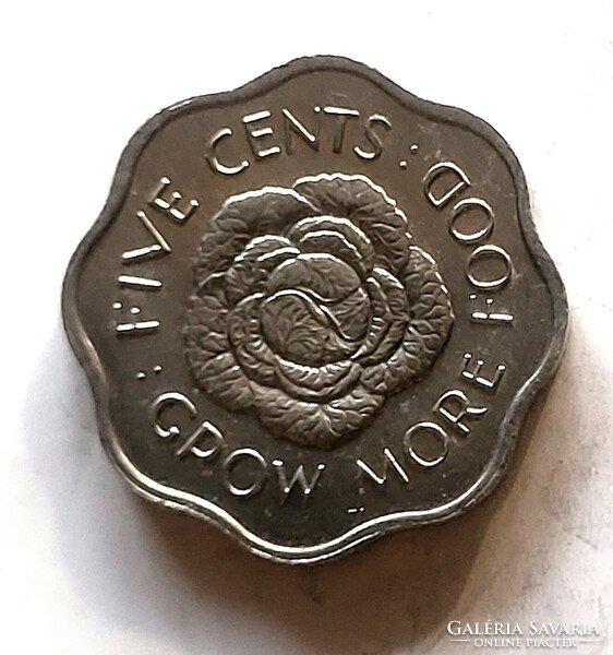 Seychelles szigetek 5 cents 1972 FAO (LX10)