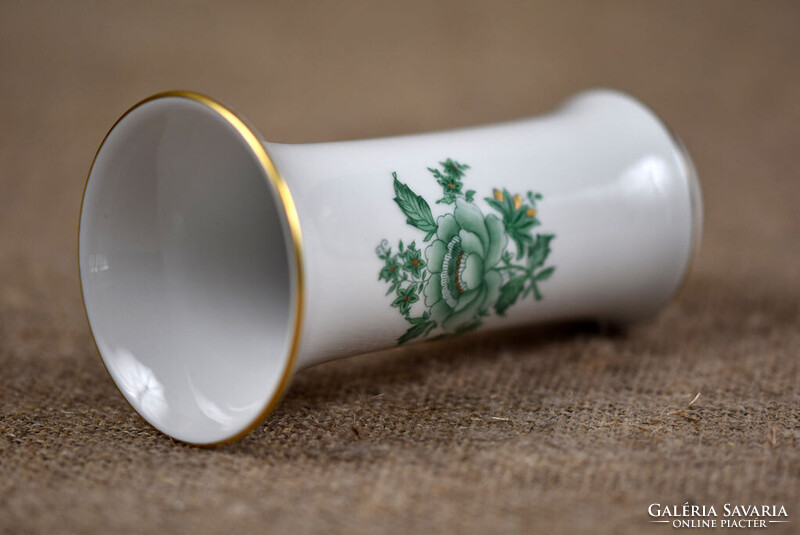Herend Apponyi Green porcelán váza Magyarország 1970-es évek