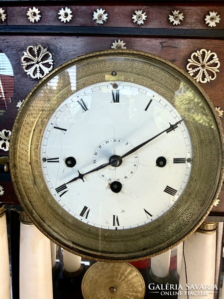 Negyedütős biedermeier portálóra 1840 körüli