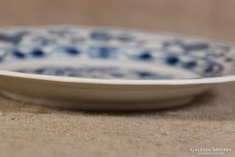 Meissen porcelán desszerttányér Blue Onion Zwiebelmuster kék hagyma kobalt Németország