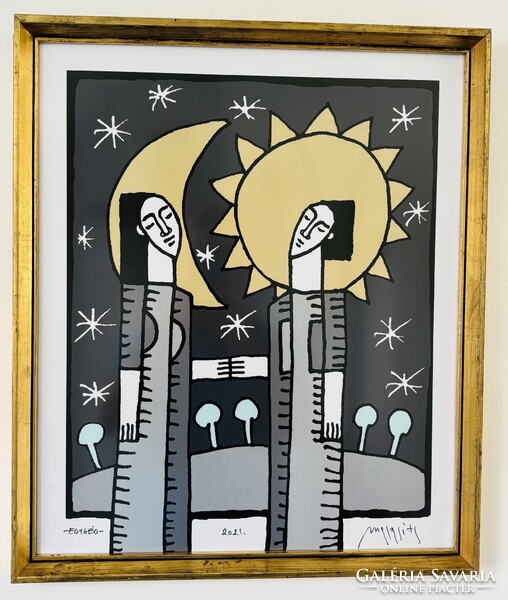 Eredeti Malasits Zsolt festmény 40*50 cm méretben
