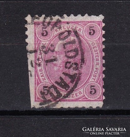 1890 Austria 5 kr Franz Joseph Postmarked Stamp